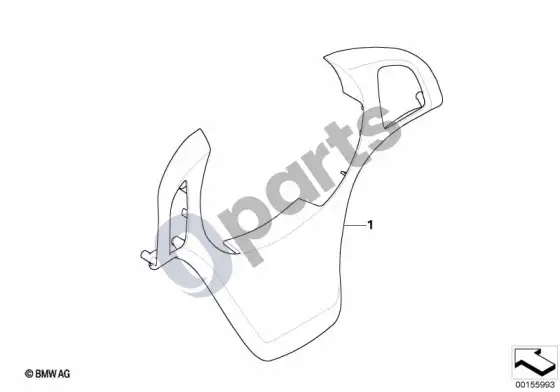 BMW X3 E83 medinio vairo apdangalas; ... - 2006.08 – schema