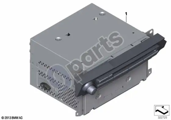 BMW X3 F25 galvinis blokas high; 2013.04 - 2016.04 – schema