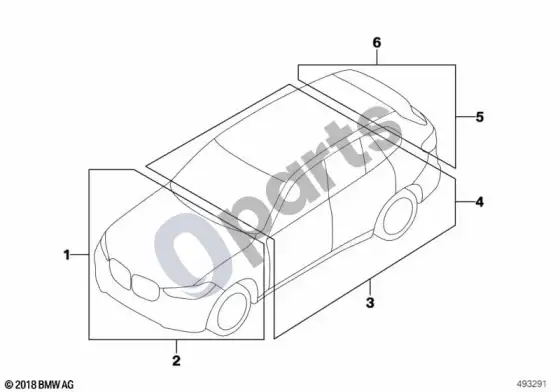 BMW X3 G01 lipdukai – schema