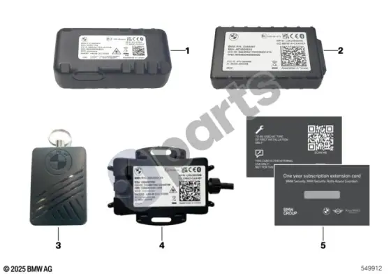 BMW X4 G02 BMW security GPS sekimas – schema