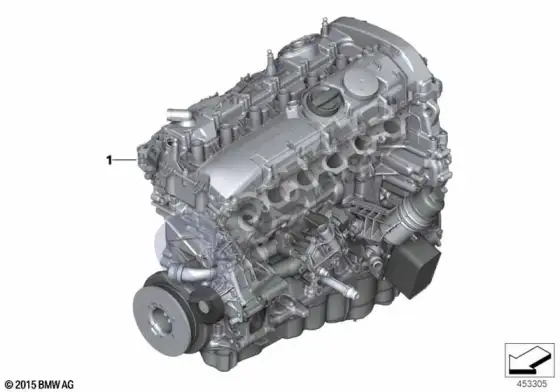 BMW X4 G02 jėgos agregatas; 2017.08 - ... – schema