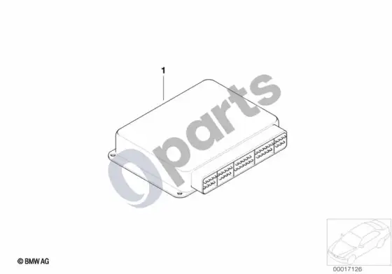 BMW X5 E53 užprogramuotas DME valdymo blokas / ek928_4; 2004.10 - ... – schema