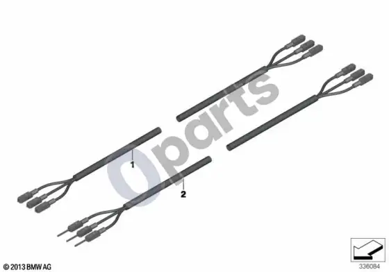 BMW X5 E70 CVBS linija – schema