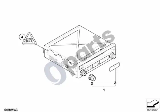 BMW X5 E70 DVD grotuvas – schema