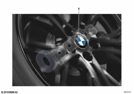 BMW X5 E70 plaukiojantis ratlankio dangtelis – schema