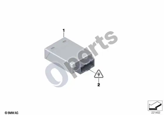 BMW X5 E70 servotronic valdymo blokas – schema