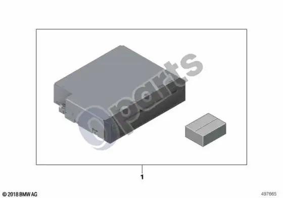 BMW X5 G05 CD įrenginys – schema