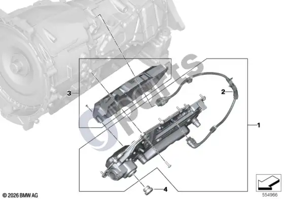 BMW X5 G05 galios elektronika 8HP80PH/80XPH/100XPH – schema
