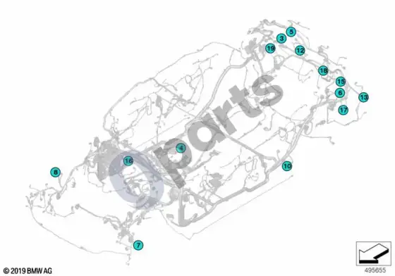 BMW X5 G05 jungtis nuo e1*1b-->e122*2b – schema