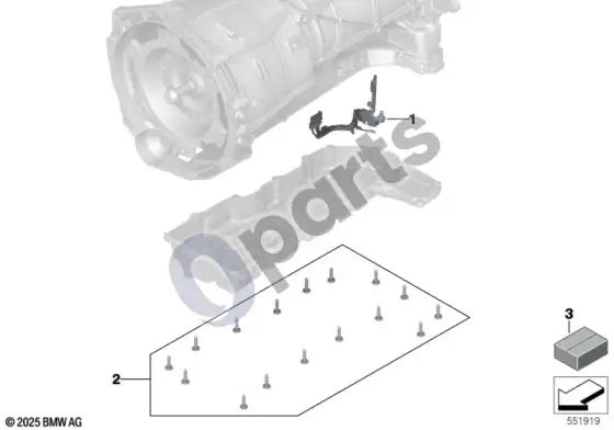 BMW X5 G05 jutiklių blokas GA8P80XPH/100XPH – schema