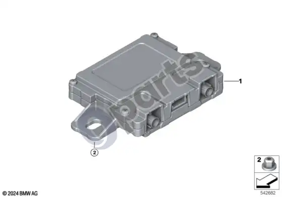 BMW X5 G05 LTE kompensatorius – schema