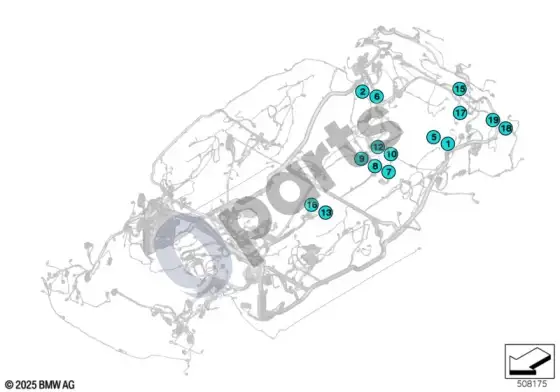 BMW X5 G05 kištukinė jungtis iš s277*1b-->s299*1b – schema