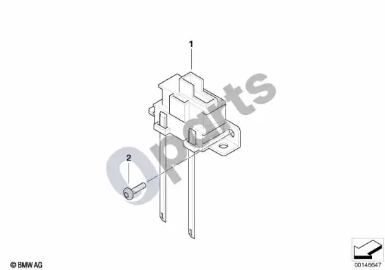 BMW X6 E71 diagnostikos jungtis – schema