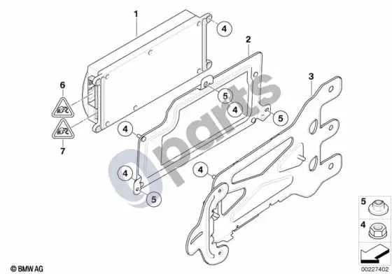 BMW X6 E71 įkrovimo elektronika, laisvų rankų – schema