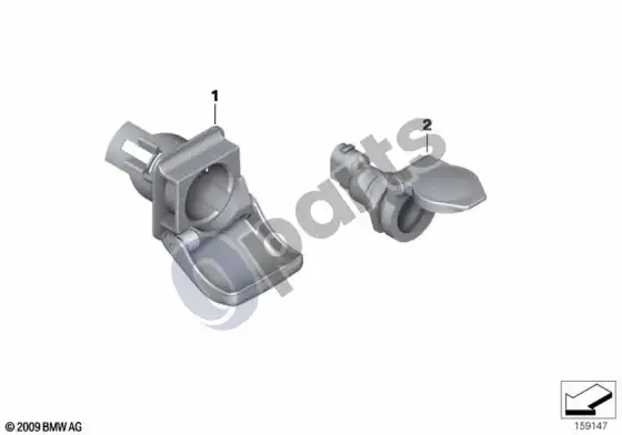 BMW X6 E71 lizdai – schema