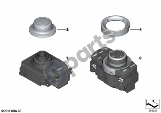 BMW X6 E71 valdiklis – schema