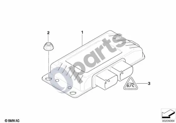 BMW X6 E71 valdymo blokas, skirstomoji dėžė; ... - 2010.04 – schema