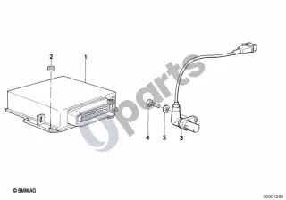 BMW Z1 Impulsų daviklis – schema