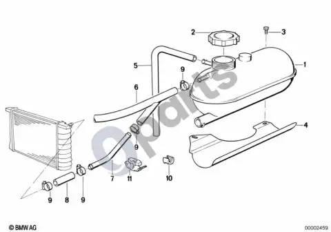 Apsauginė plokštė BMW 17112296116