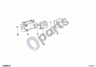BMW Z1 Laikrodis – schema
