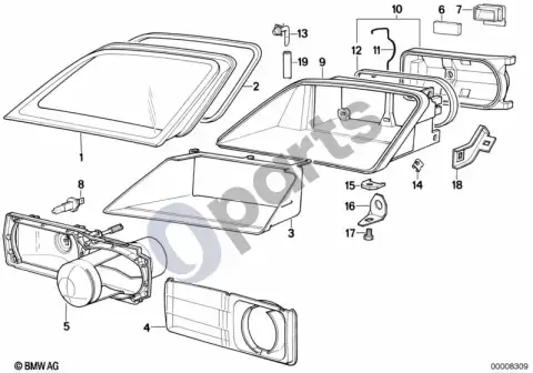 Lemputė BMW 63217160777