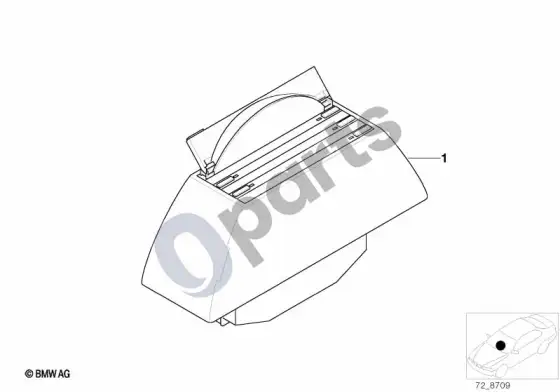 BMW Z3 E36 CD dėžutė – schema