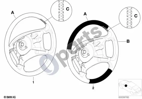 BMW Z3 E36 individualus vairo oro pagalvė SA 240; 1994.09 - ... – schema