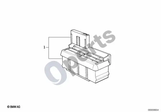 BMW Z3 E36 kasečių dėžutė – schema