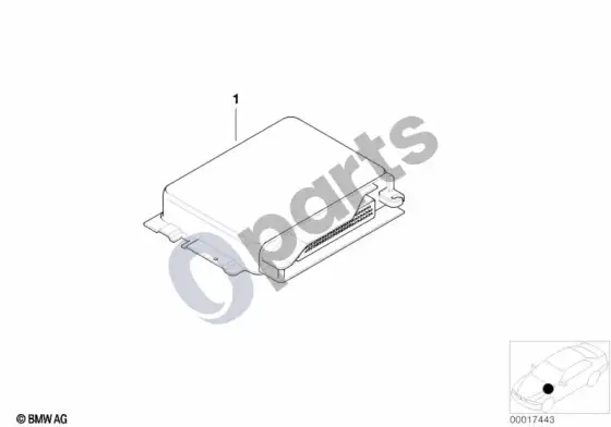 BMW Z3 E36 valdymo blokas EGS, užprogramuotas – schema