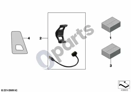 BMW Z4 E85 E86 BMW click & drive sistema – schema