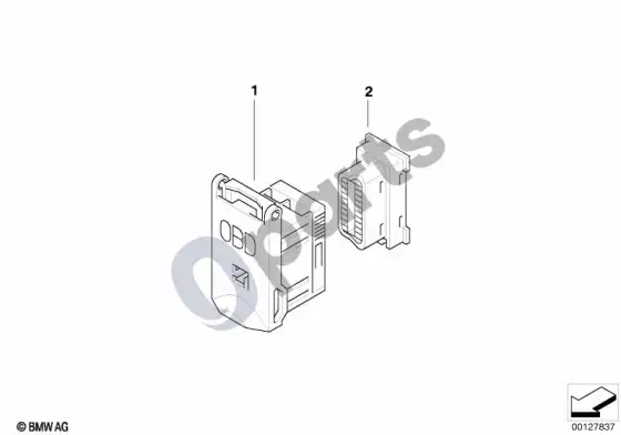 BMW Z4 E85 E86 diagnostikos jungtis – schema
