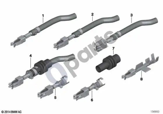 BMW Z4 E85 E86 dvigubas plokštelinis spyruoklinis kontaktas – schema
