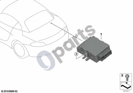 BMW Z4 E85 E86 kuro siurblio valdymo blokas – schema