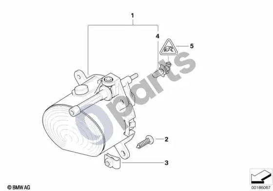 BMW Z4 E85 E86 rūko žibintai – schema
