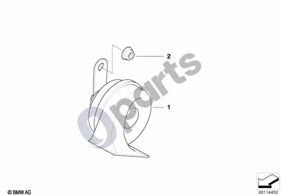 BMW Z4 E85 E86 signalas – schema