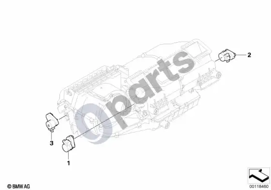 BMW Z4 E85 E86 šildymo pavara – schema