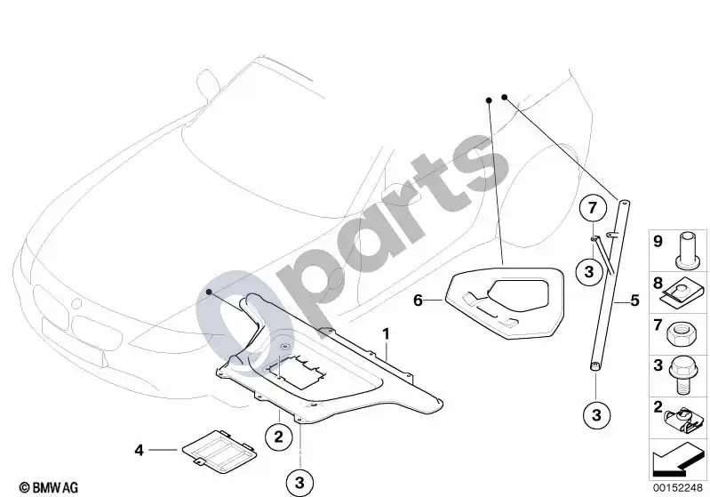Dešinė traukė BMW 51617213524