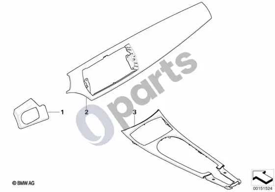 BMW Z4 E85 E86 papildomas įrengimas, natūralus smulkus tuopos medis – schema