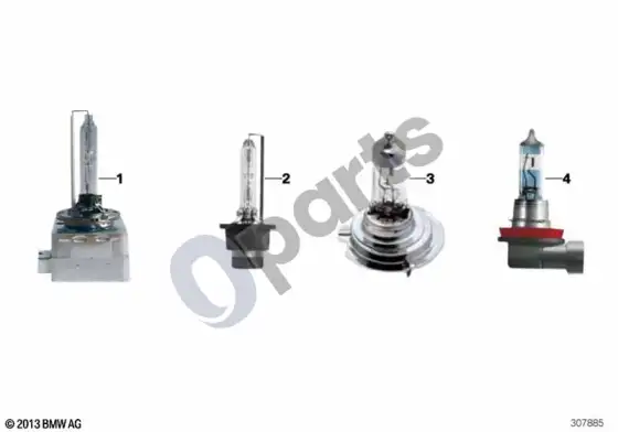 BMW Z4 E89 BMW power lempos – schema