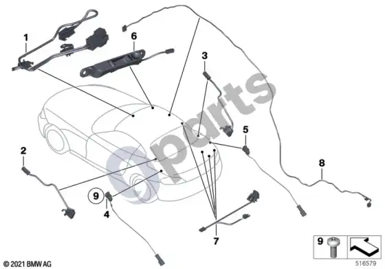 BMW Z4 E89 mikrojungiklis – schema