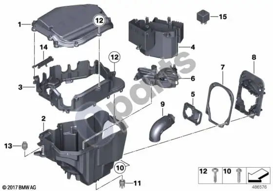 BMW Z4 E89 valdymo bloko dėžė – schema
