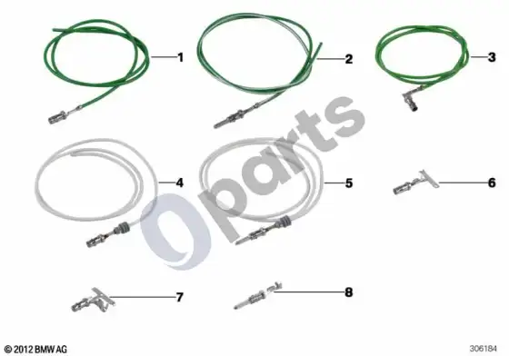 BMW Z4 G29 apvali jungtis / d 2,5 mm sistema – schema