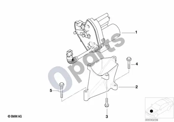 BMW Z8 E52 droselio pavara – schema