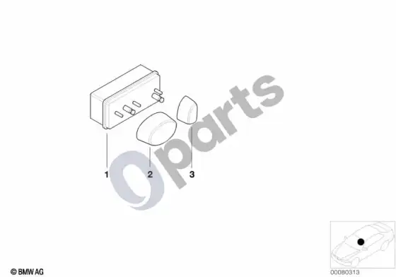 BMW Z8 E52 sėdynės reguliavimo jungiklis – schema