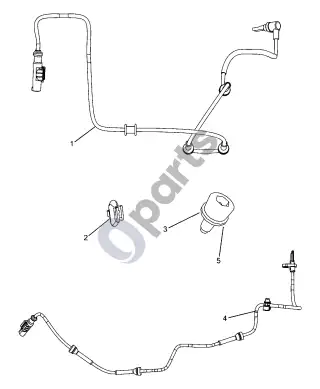 Fiat 500 (2007–) ABS daviklis – schema