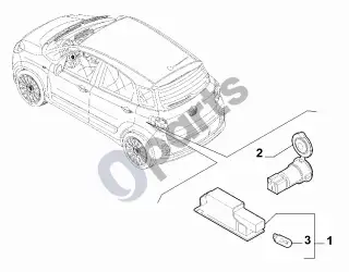 Fiat 500 (2007–) Bagažinės apšvietimas – schema