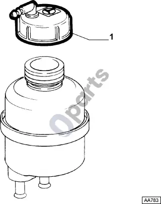 Fiat Bravo (2007–2014) Alyvos bakas – schema