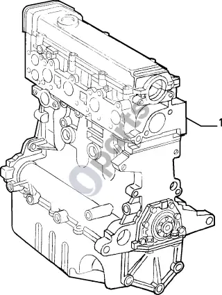 Fiat Bravo (2007–2014) Variklis – schema