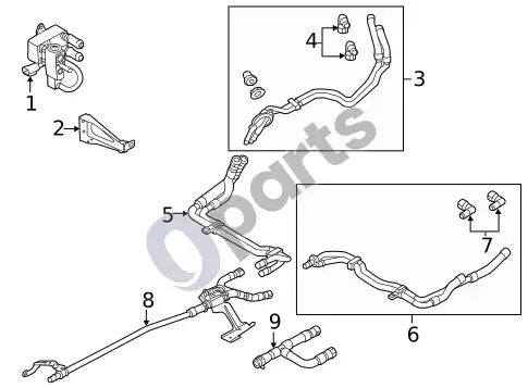 Ford Focus akumuliatorius (1) – schema