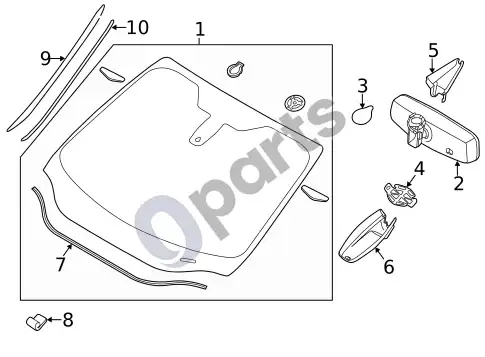 Ford Focus jutikliai – schema